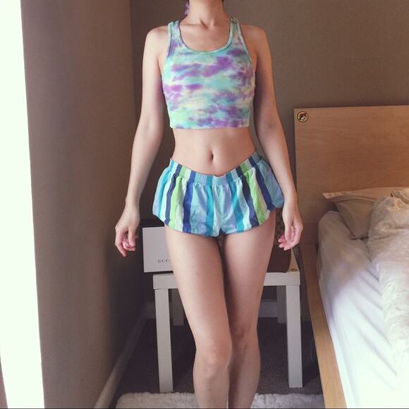 Vintage Striped Shorts.-CA5 - Picture 1 of 10